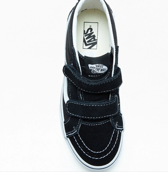 Vans Kids Velcro Sk8 Old Skool Mid Shoes. - Picture 5 of 15